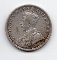 (1404) Indien, 1 Rupie 1918, ss-vz