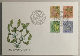1974 FDC Pro Juventute