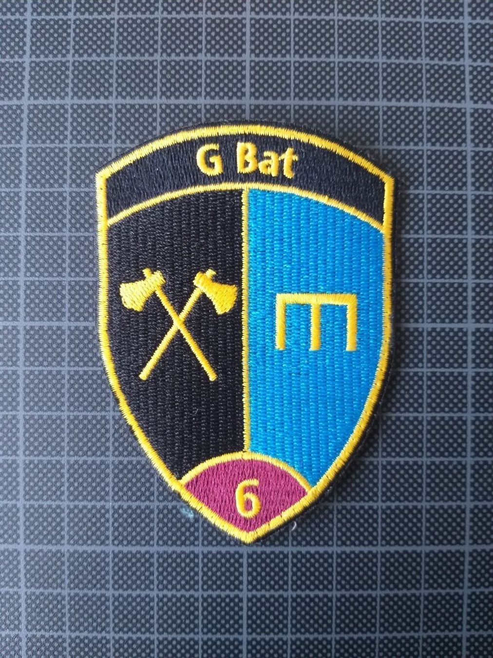 Placchette & Badge: Verbandsabzeichen G Bat 6 Logistik – Usato da Bauma venduto da SwissMilitaria