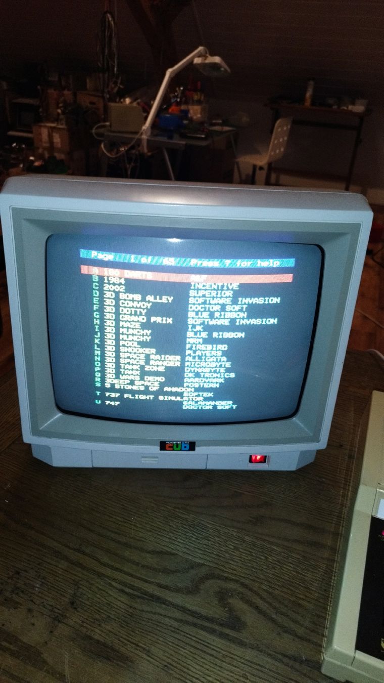 PCs: BBC Master 128 + CRT – D'occasion à Domdidier par look80486 1
