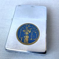 🔥 vintage ZIPPO – Hunter / Jäger  Emblem – 1968 🔥