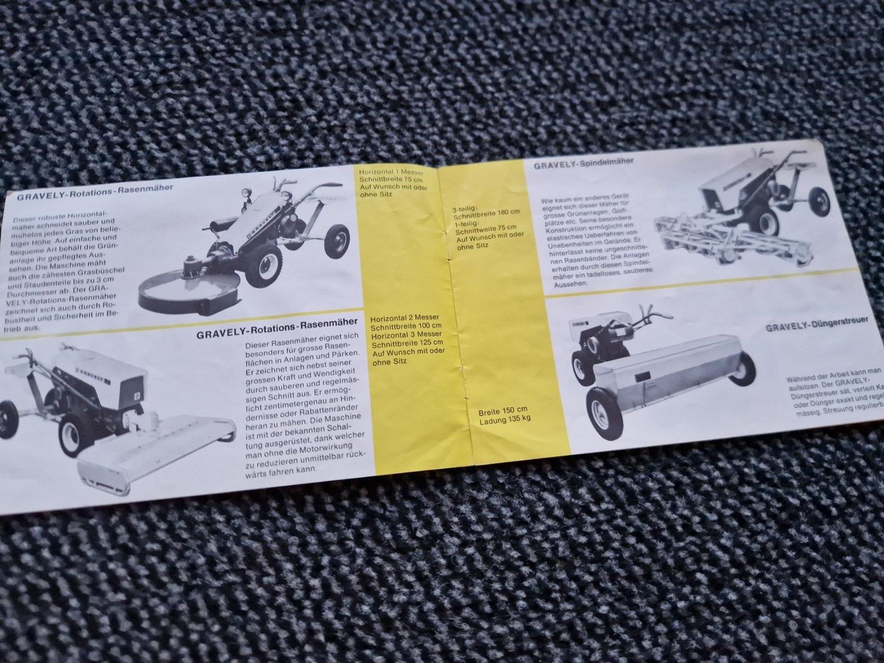 Traktoren: Original Unterlagen Gravely Tractor, Traktor Einachser – Gebraucht aus Dürnten von Bachtel84 4
