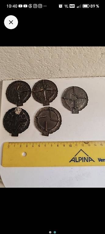 Placchette & Badge: 5 Abzeichen der Schweizer Armee  – Usato da Wila venduto da neu_s8qs