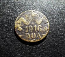20 Heller DEUTSCH-OSTAFRIKA 1916