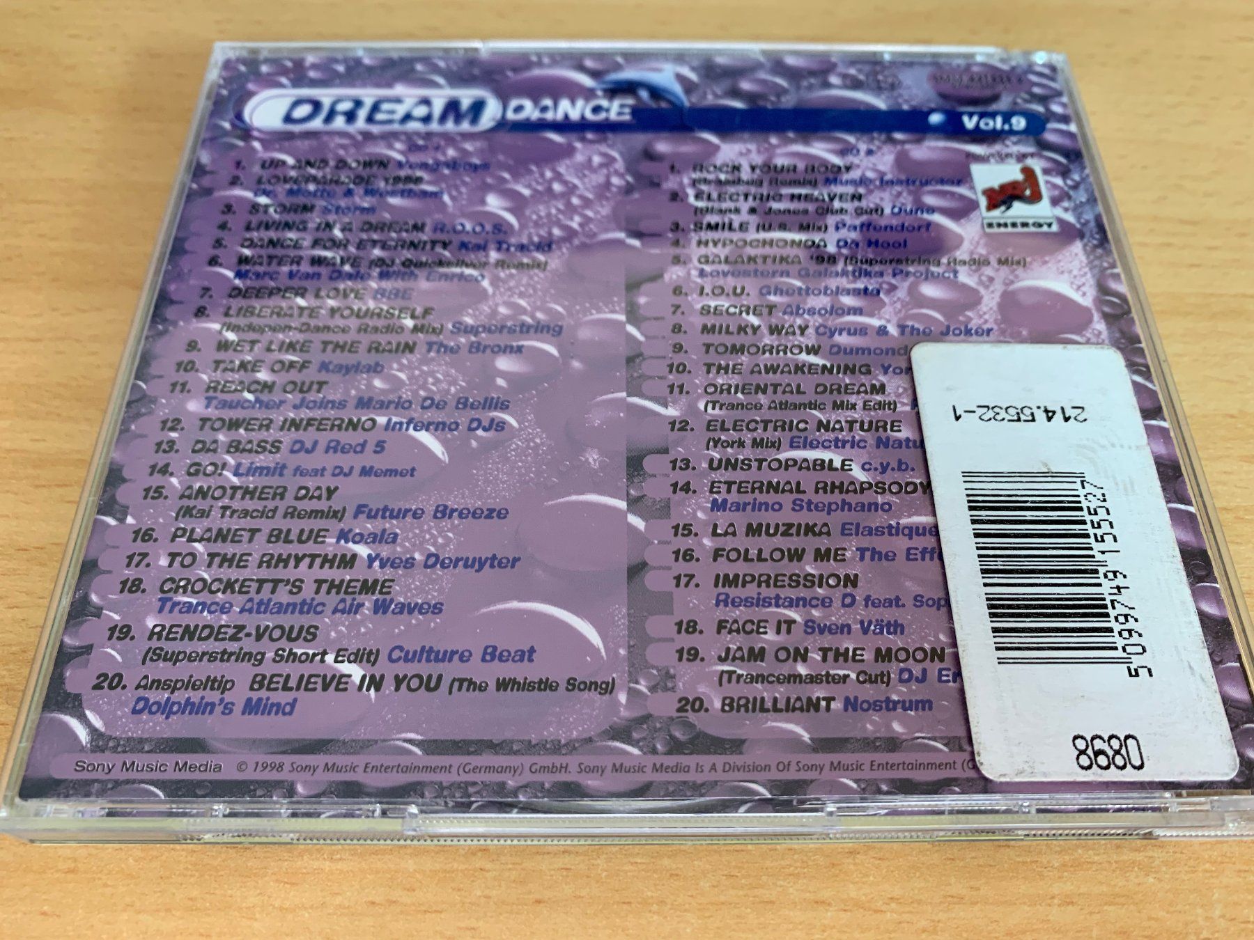 CDs: Various – Dream Dance Vol.9 - 2 CD – Gebraucht aus Rikon im Tösstal von Alpenmutz 1