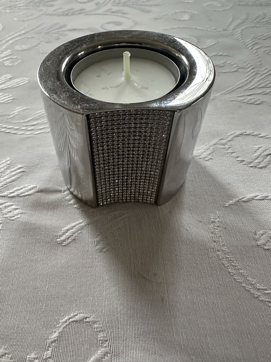 Portacandele: Kerzenständer. – Usato da Schöfflisdorf venduto da Katrins02 1