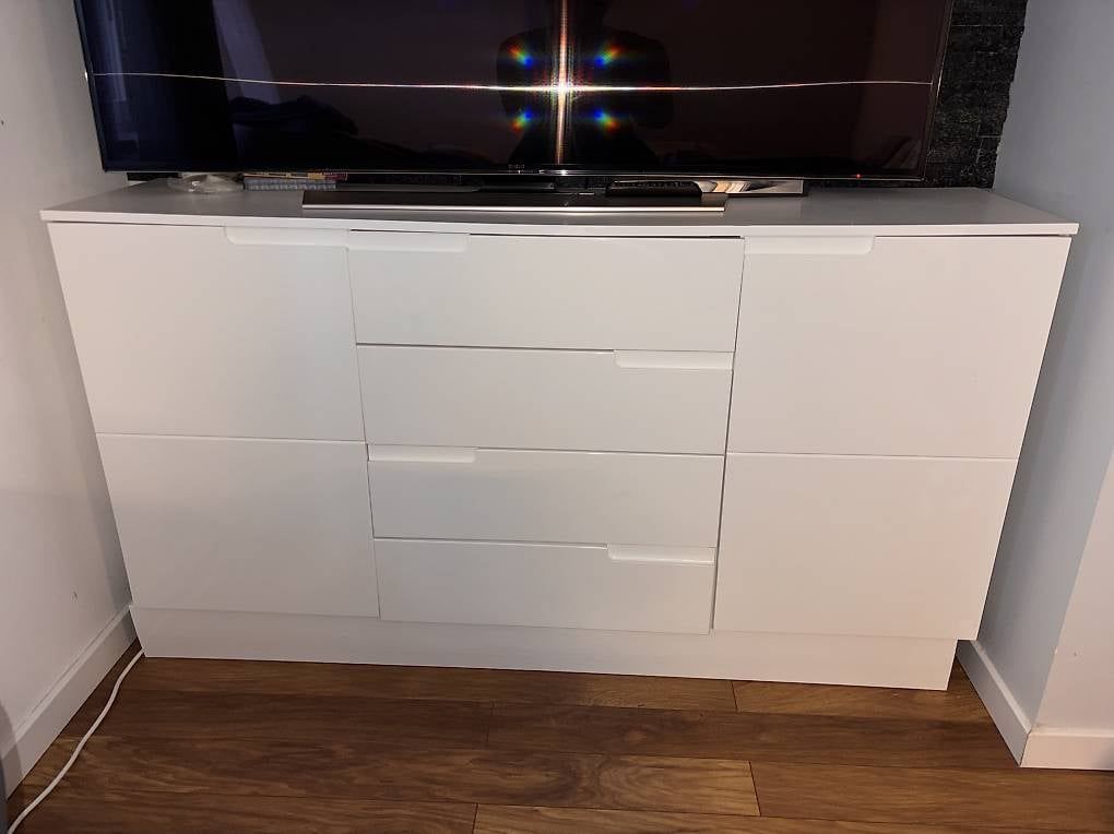 Cassettiere: Moderne Kommode in Weiss 165x93cm – Usato da Wittenbach venduto da med_b26s