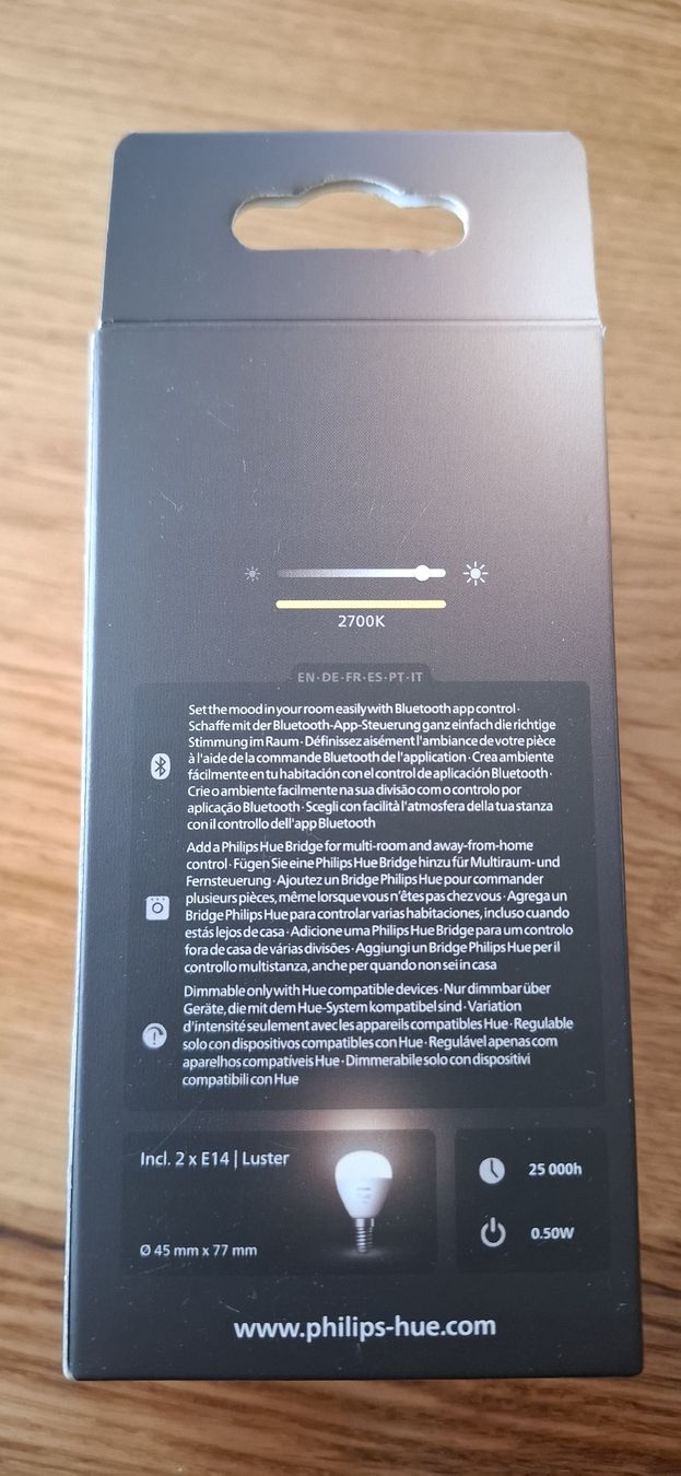 Philips Lampen: Philips Hue Lampe E14 470lm 2Stk neu – Neu und originalverpackt aus Guntershausen von Jtattoo 1