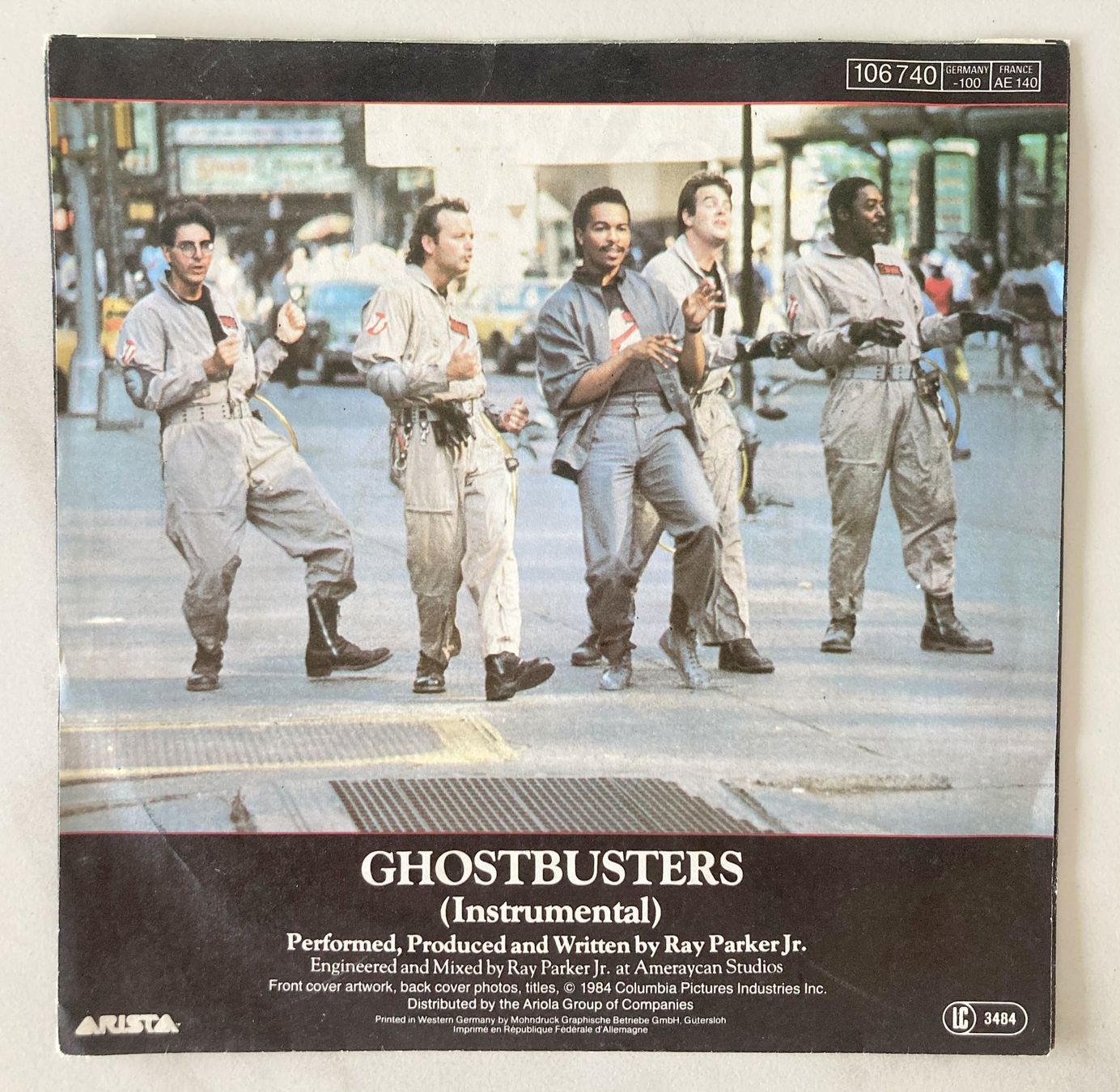 Vinyles: RAY PARKER Jr. - GHOSTBUSTERS – D'occasion à Bottens par hotter-than-hell 1