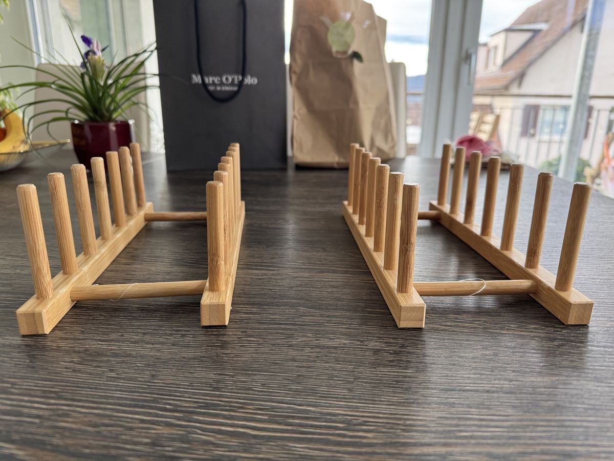 Altro in Decorazioni & Accessori: 2x Bamboo Dish Rack, Plate Holder, Drying Stand – Usato da Zürich venduto da lui_ns5h