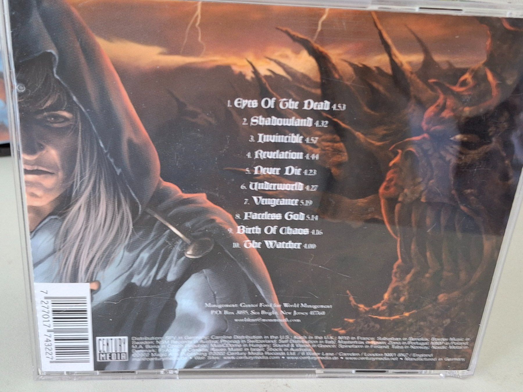 CD: CD Nocturnal Rites - Shadowland – Usato da Aarberg venduto da Jackup1 1