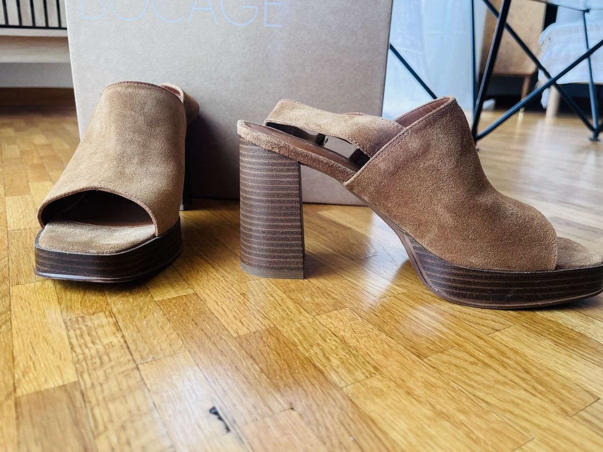 Damenschuhe: Bocage Sandales compensées en daim taille 39 – Neu und originalverpackt aus Petit-Lancy von jc1227 3