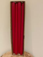 Stabkerzen in rot/36cm lang/Angebot/Neu/OVP