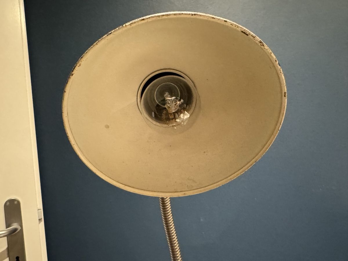 Lampade: Kaiser Idell Schwanenhalslampe, schwarz original – Usato da Schaffhausen venduto da Mano99 7