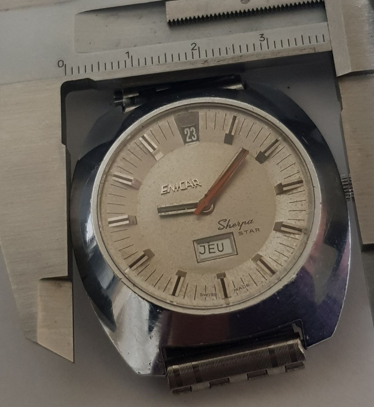 Enicar Orologi: Enicar Sherpa Star – Difettoso da Genève venduto da BKYB 5