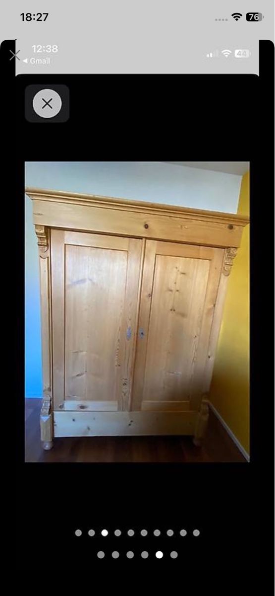 Armadi: Gründerzeit / Jugendstil Schrank – Usato da Lenzburg venduto da erv_v7lr 4
