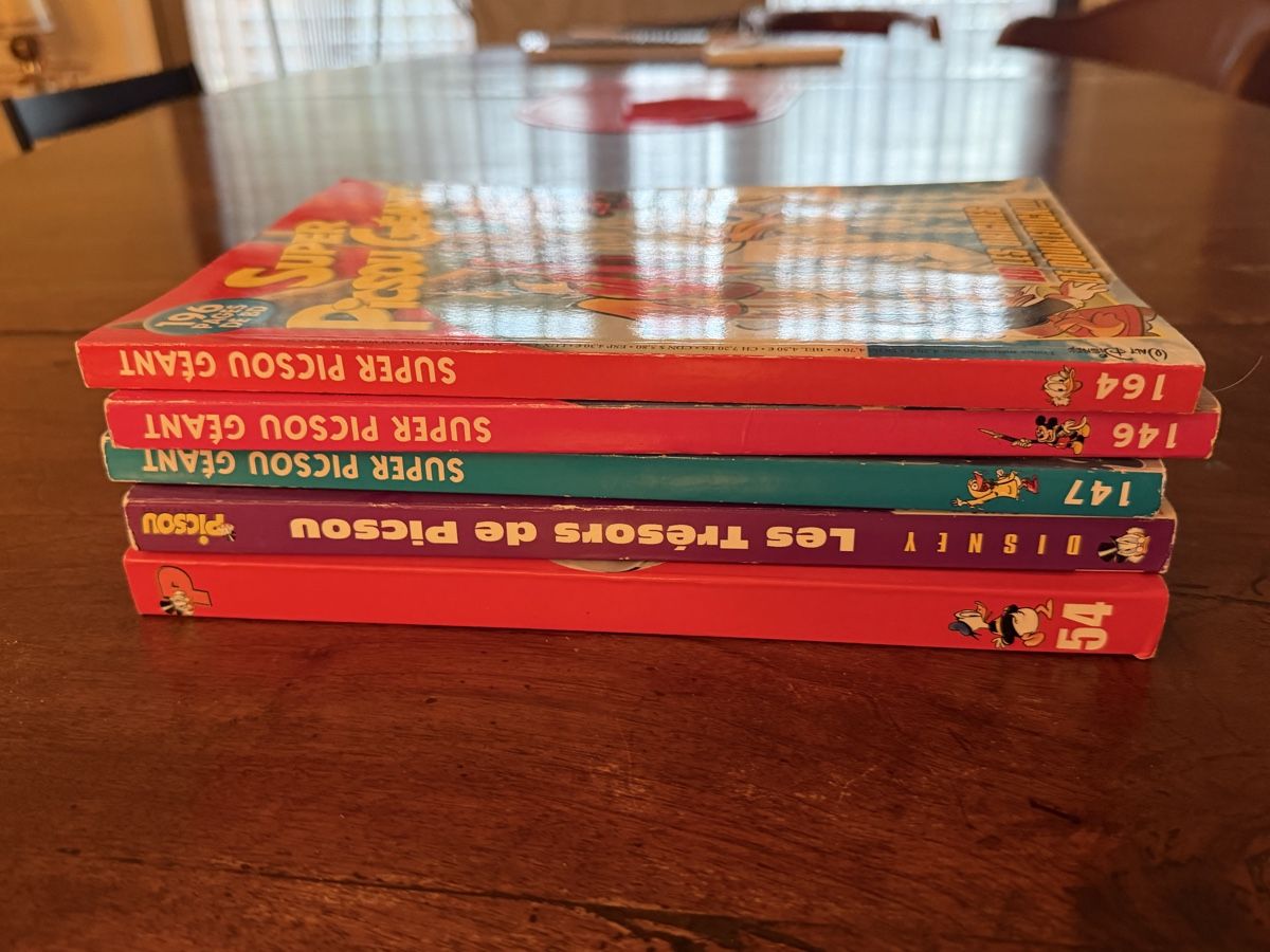 Fumetti: Les trésors de Picsou 5 volumes – Nuovo (secondo la descrizione) da Ascona venduto da GioeleS 1