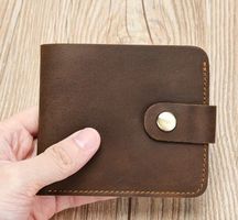 Portemonnaie aus echtem Leder für Herren