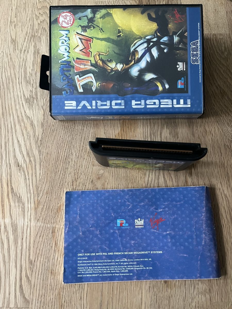 Giochi: Earthworm Jim - Sega Mega Drive - OVP – Usato da Baden venduto da tob_t8gw 3