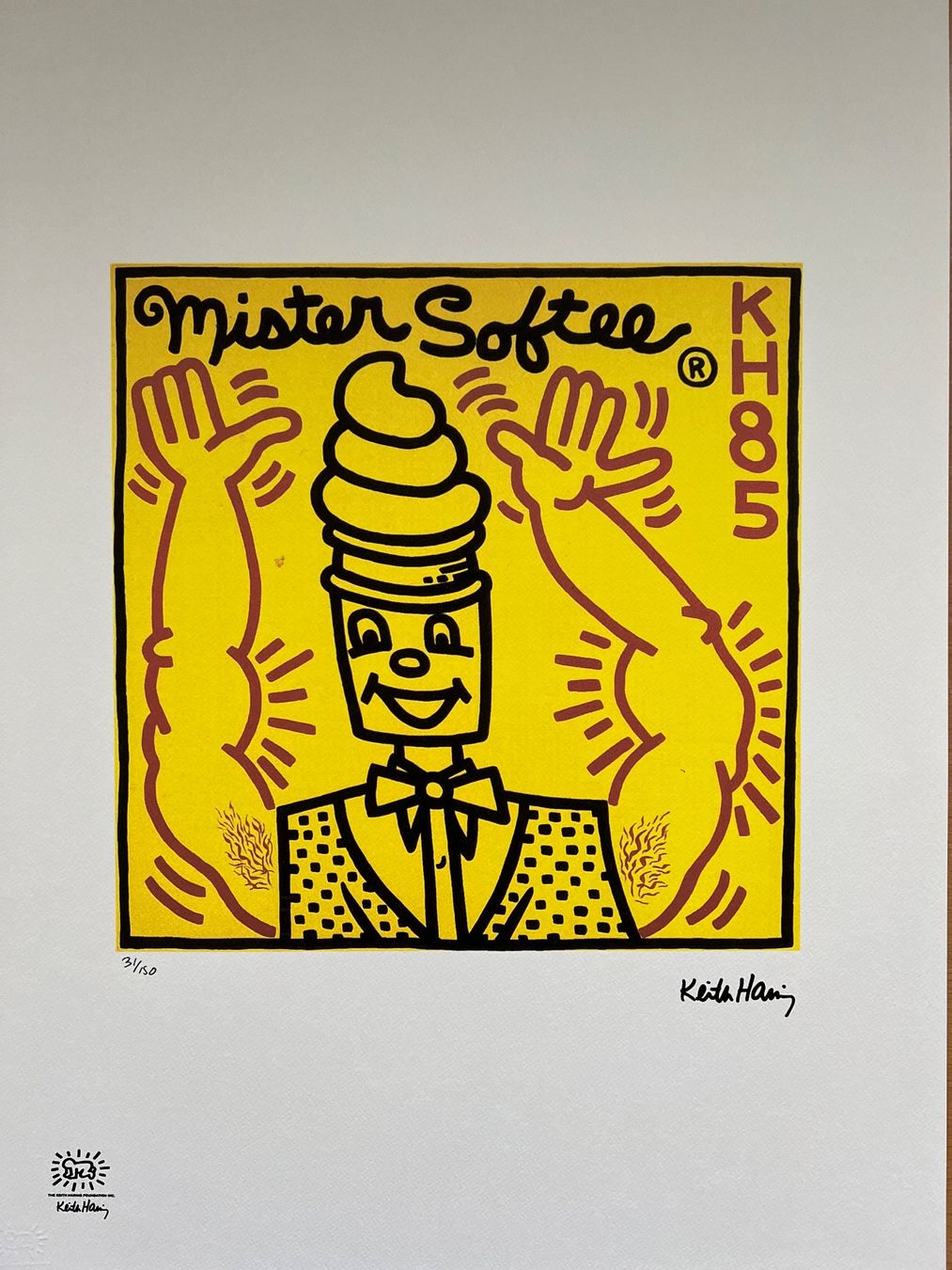 Dipinti: Keith Haring « Mister Softee » 31/150 – Nuovo (secondo la descrizione) da Basel venduto da La.Bonne.affaire 2