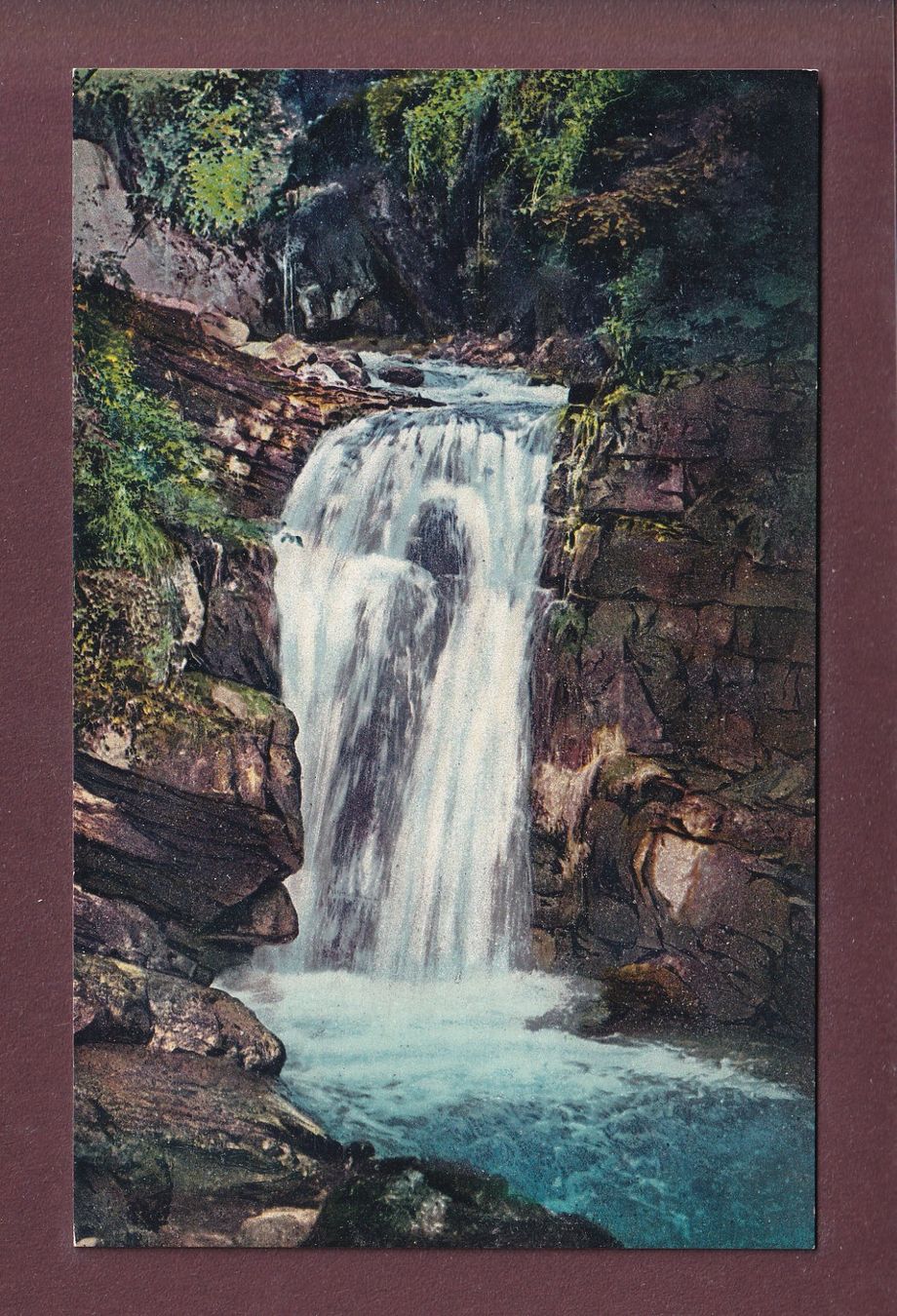 Ansichtskarten: Montreux - GORGES DU CHAUDERON – Gebraucht aus Pully von nicecards