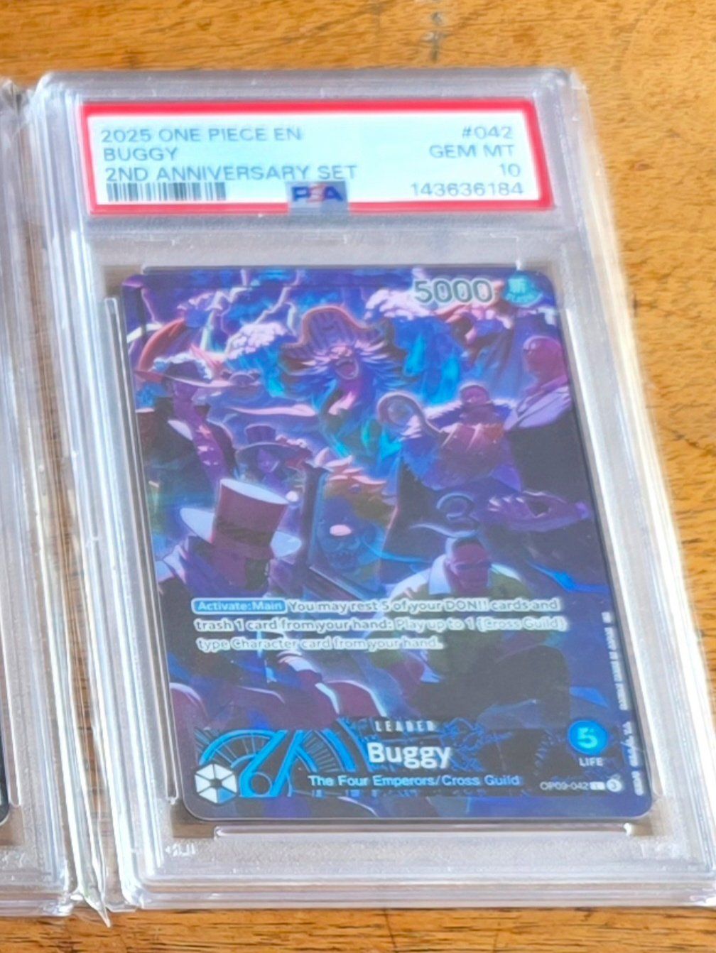 Bandai Carte collezionabili: One Piece - 2nd Anniversary Set English PSA 10 Sequential – Nuovo (secondo la descrizione) da Bern venduto da HotOden 4