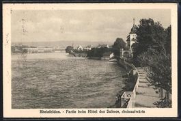 Rheinfelden, Partie beim Hotel des Salin