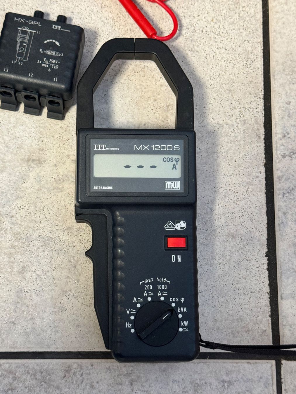 Misurare: ITT Instruments MX 1200S Digitales Klemmmultimeter – Usato da Kaiseraugst venduto da Drasa 5