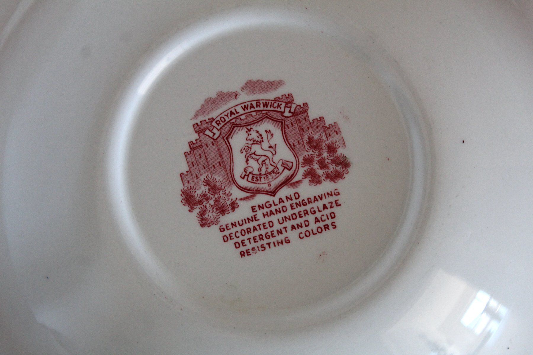 Schalen: Vintage Schüssel Royal Warwick, England , – Gebraucht aus Locarno von fripui 3