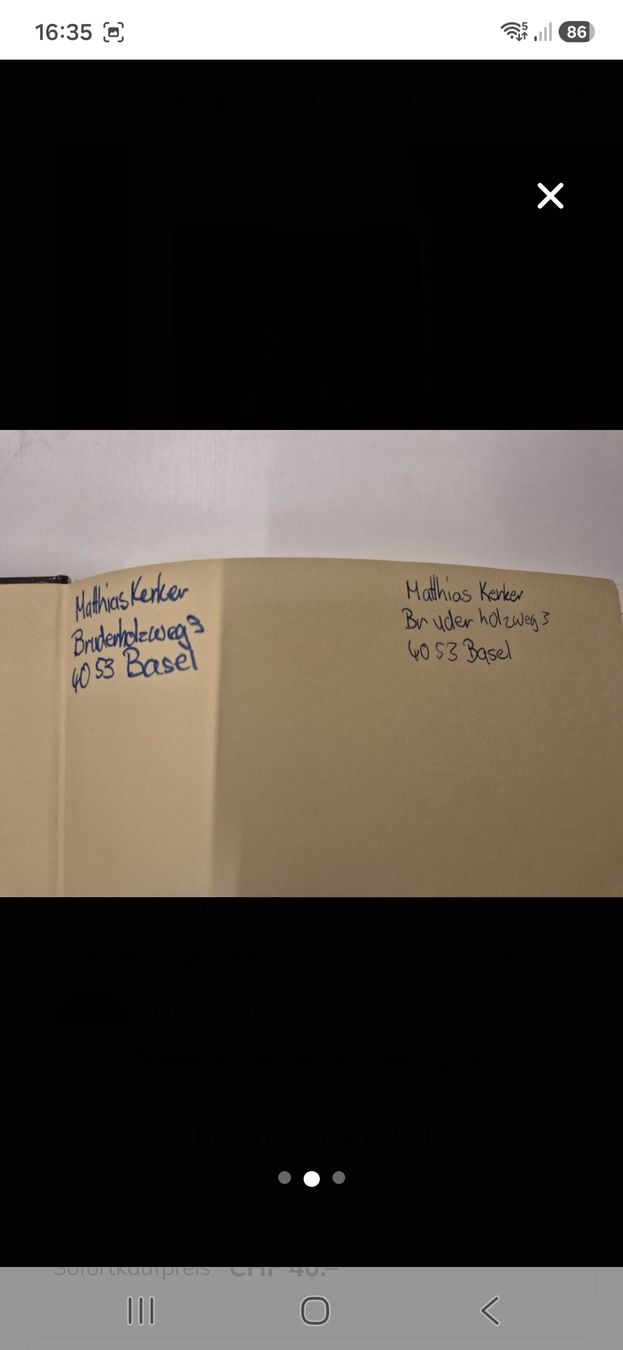 Bücher: Kochbuch Tiptopf 1993 – Gebraucht aus Villmergen von MONCHHICHI 1