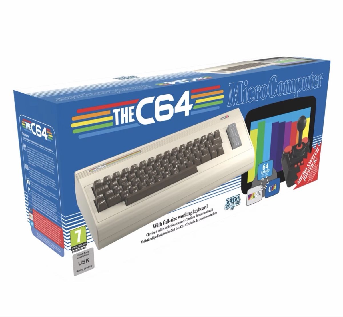 Commodore Consoles: Retro Games The C64 Maxi – Neuf avec emballage d'origine à Neuenhof par MagicBear57 8