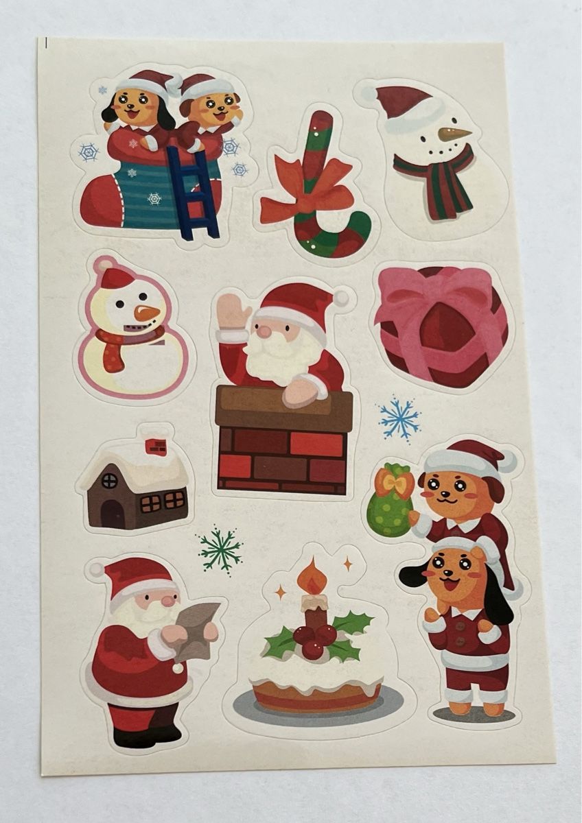 Sticker: Weihnachtliche Sticker Set – Nuovo (secondo la descrizione) da Menziken venduto da Bastelchaos 4