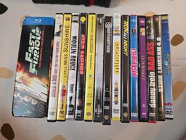 DVD und Blu-Ray Sammlung: Filmabende für kalte Tage!