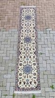 Heller Orientteppich / Läufer  - 300 × 63 cm