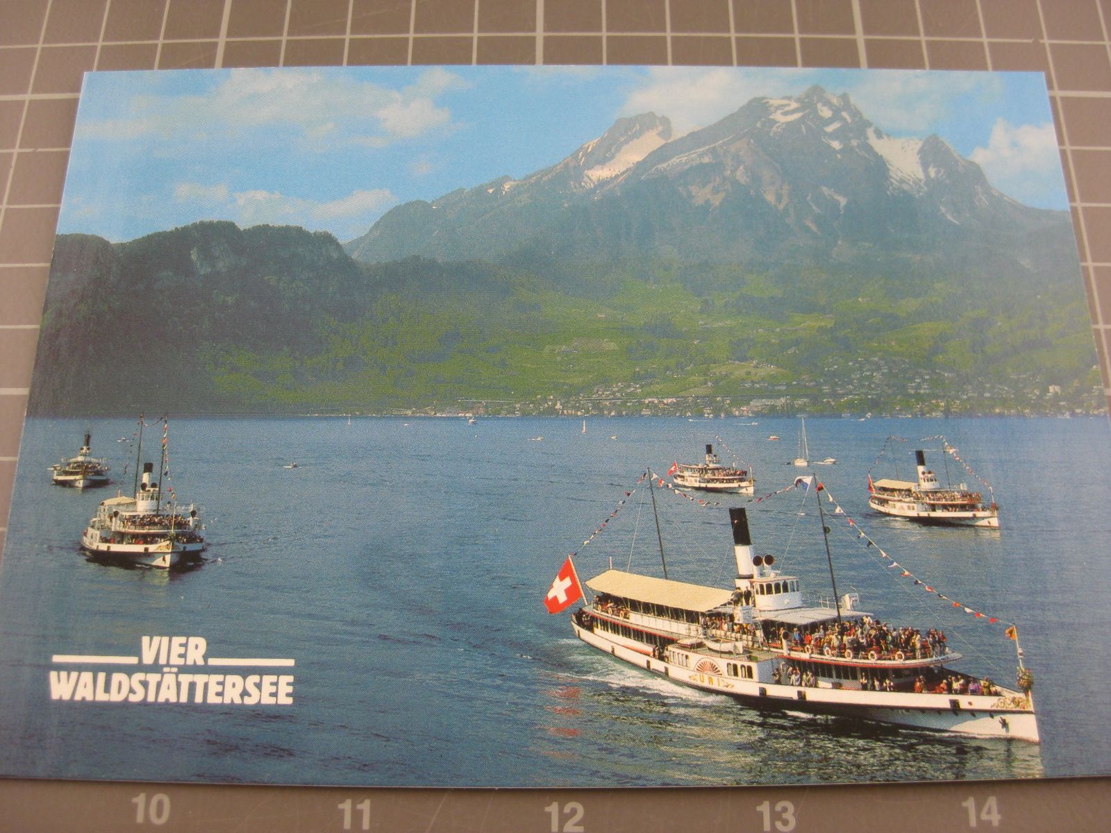Cartes postales: alle fünf Dampfschiffe – D'occasion à Malters par Marosko