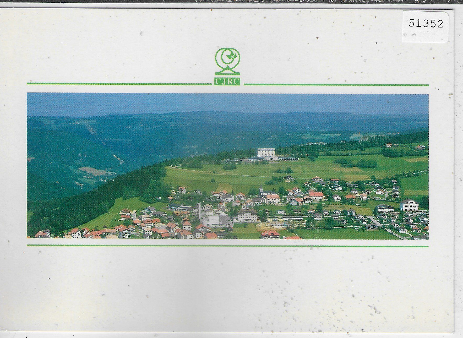 Cartoline postali: Le Noirmont - Vue generale – Usato da Ettingen venduto da Kartenplanet