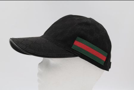 Gucci Cap, Schwarz, Grösse M, Top Zustand für den Sommer!