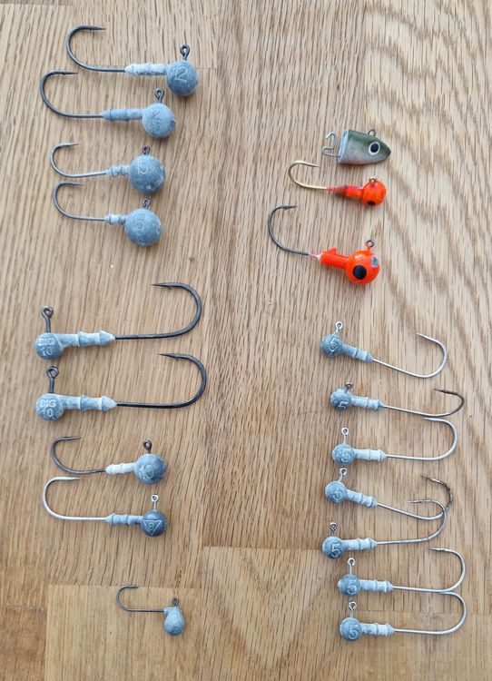 Lot De 5 Têtes Plombées Sabot 1g Et 2g Pour Pêche Aux Leurres Souples Ultra Light