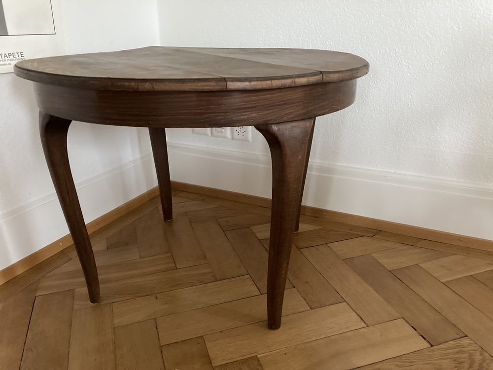 Tisch Holz rund (Gebraucht) in Zürich für CHF 1 – nur Abholung auf ...