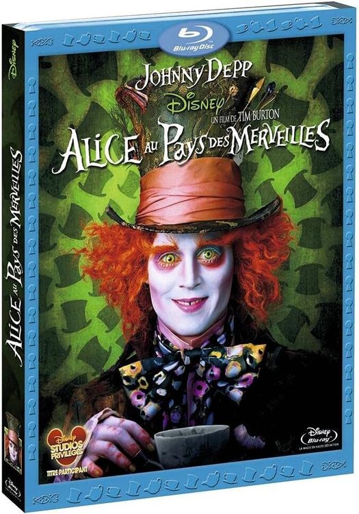 Livre Alice au pays des merveilles - Tim Burton Disney (D'occasion) à