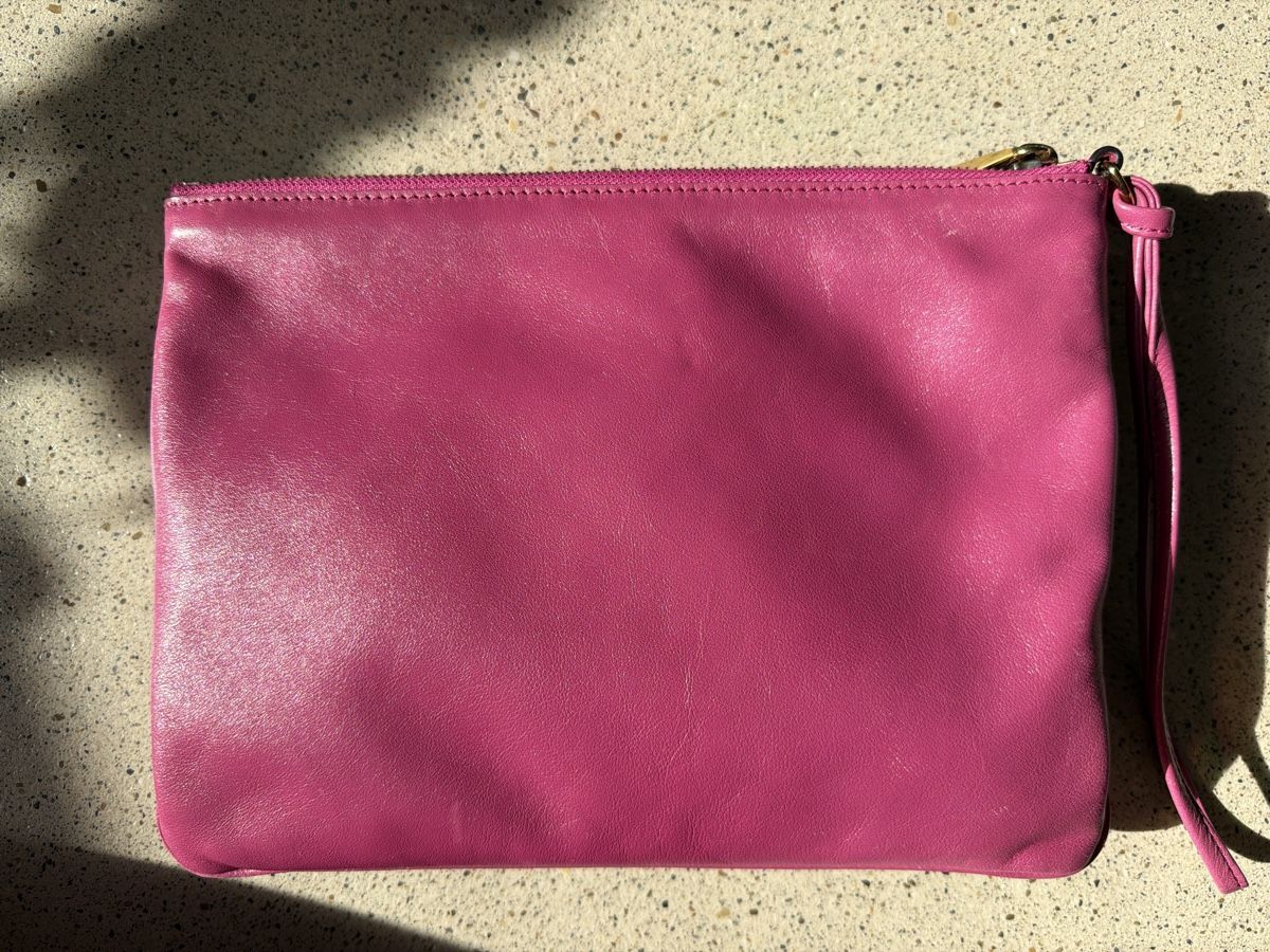 Marc Jacobs Taschen für Damen: Marc Jacobs Clutch Leder Pink – Gebraucht aus Brütten von Rod816 3