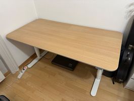 Ikea Schreibtisch Bekant 160x80 elektrisch