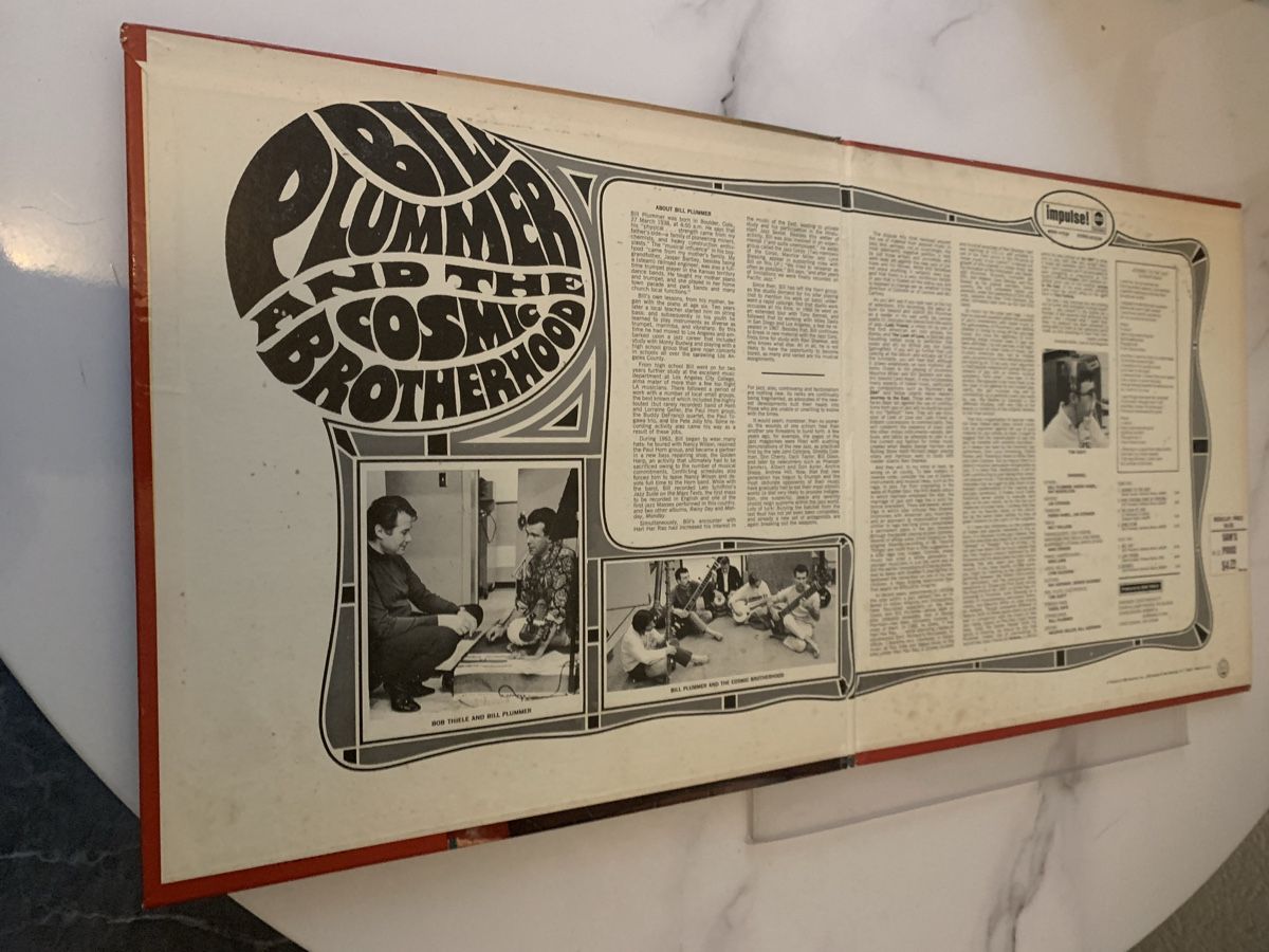Vinyles: Bill Plummer/ Cosmic Brotherhood – D'occasion à lausanne par Ccheche 1