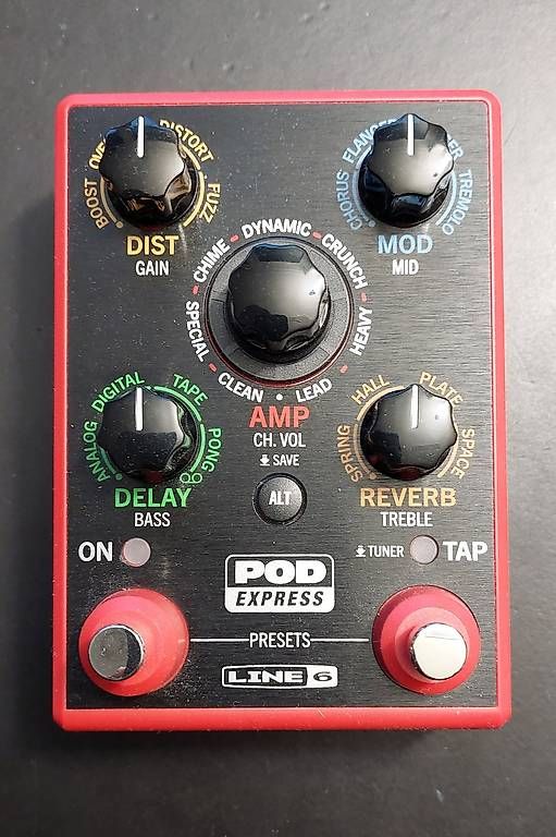 Strumenti musicali: Verkaufe Line6 Pod Express Guitar – Usato da Zürich venduto da mhof6929