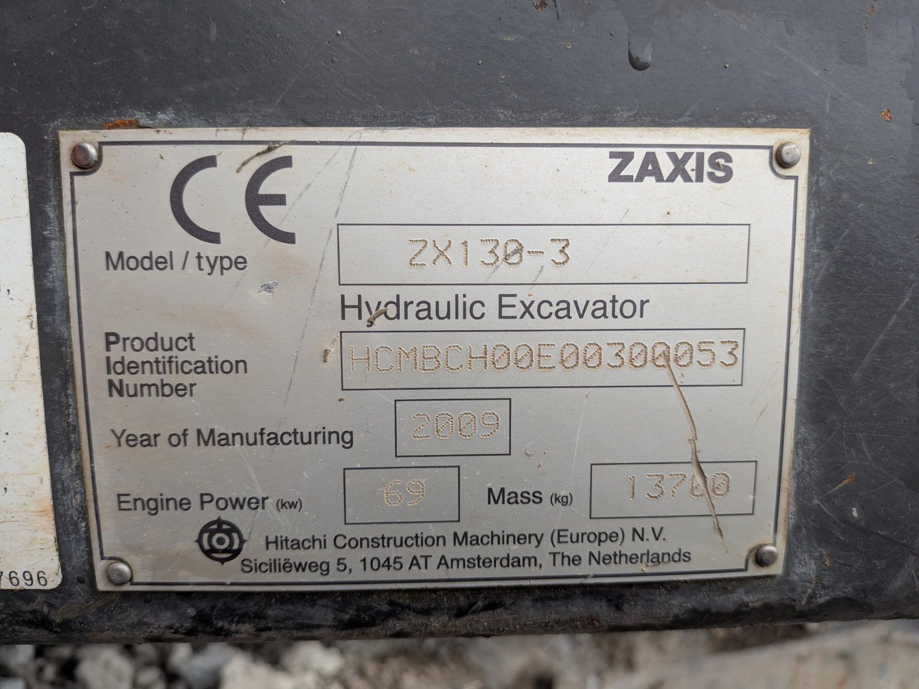 Hitachi Bagger: Hitachi ZX 130-3 – Gebraucht aus schachen von mikep01 5