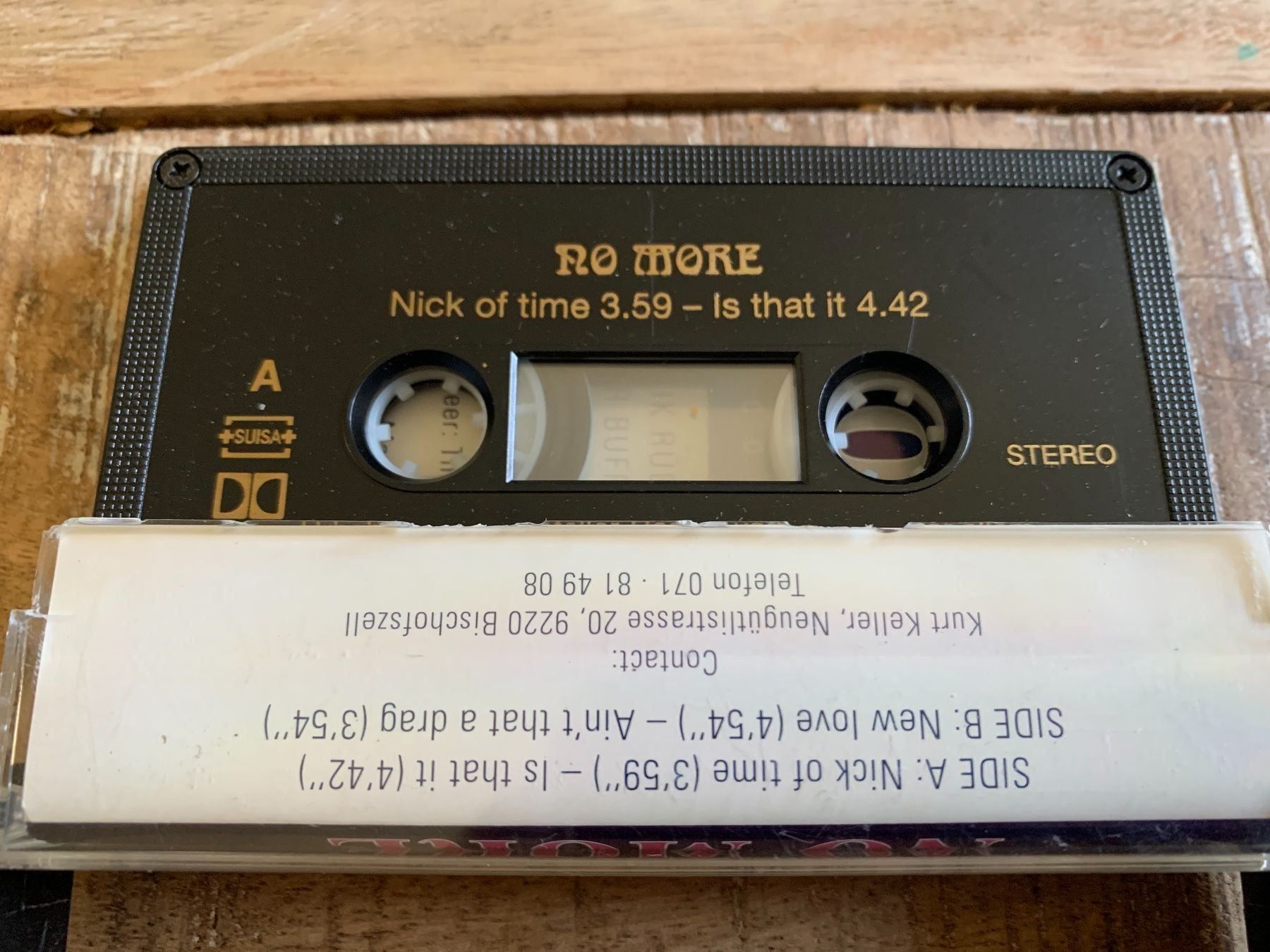 Musicassette: No More in Concert Kassette – Usato da Regensdorf venduto da Spyke55 2