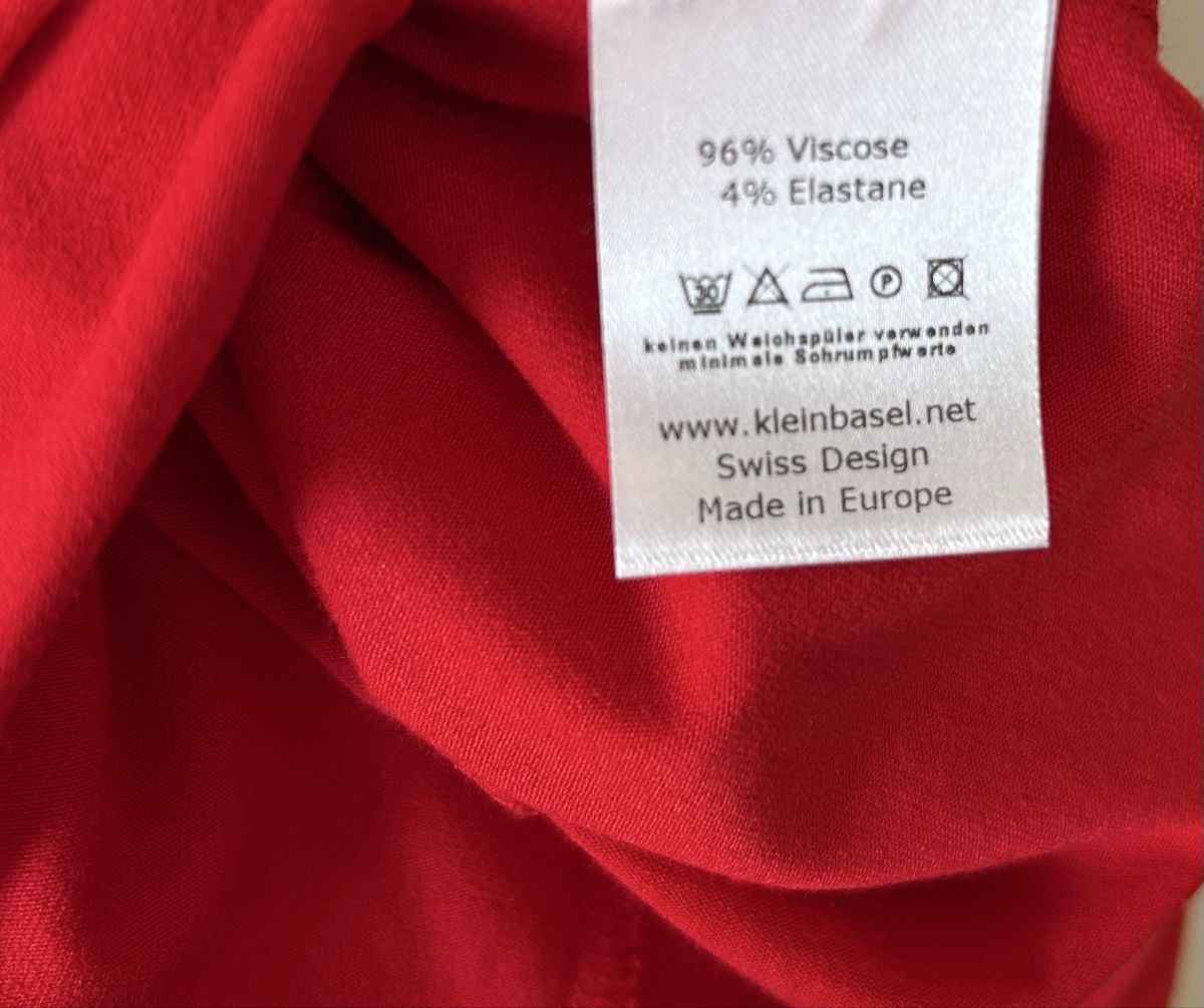 Kleinbasel Vestiti: Kleinbasel Sommerkleid Gr.S rot – Usato da Bonstetten venduto da Audreystyle 4