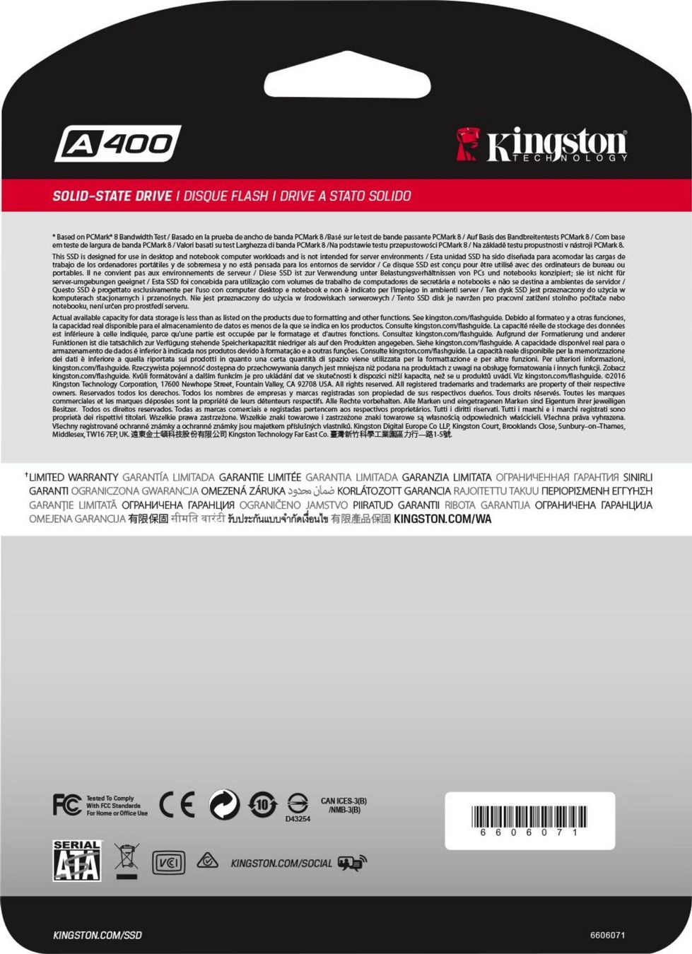 Kingston Dischi rigidi: Kingston SSD A400 2.5" SATA 480 GB – Nuovo e nell'imballaggio originale da Wettingen venduto da Schabernack_sam 2