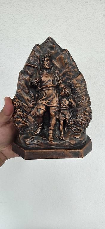 Sculture & Statue: Wilhelm tell Skulptur – Usato da Pfaffnau venduto da Hawaiano 2