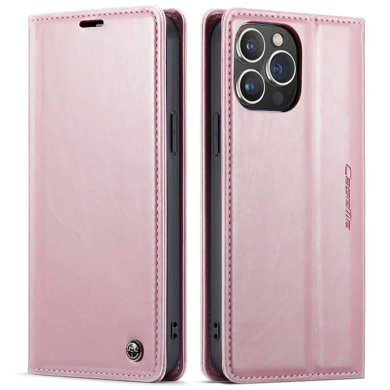 Cover & Protezioni schermo: CaseMe iPhone 14 Pro Leder Luxus Case – Nuovo e nell'imballaggio originale da Zürich venduto da Store-247